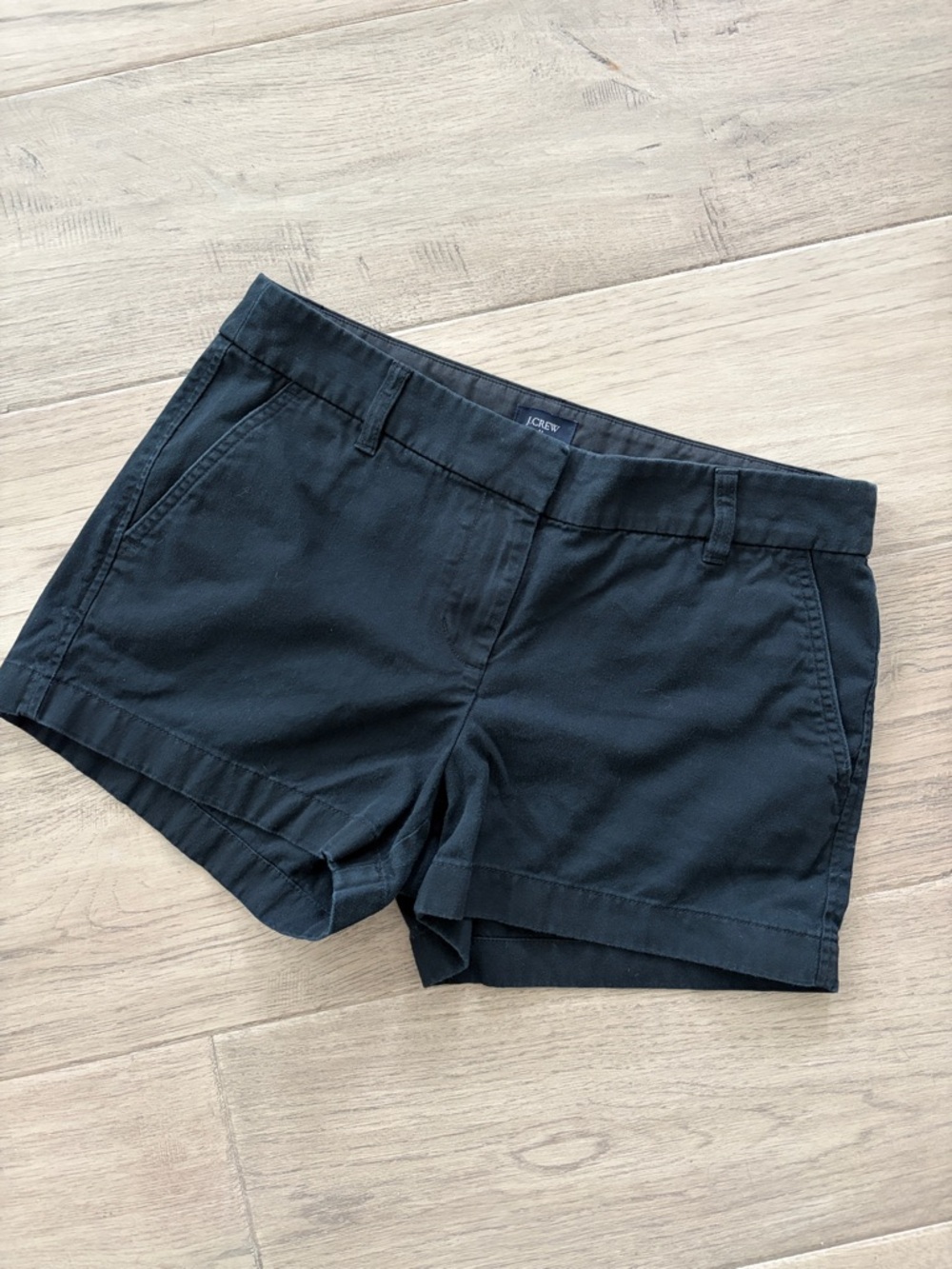 J. Crew Black Women's Chino Bermuda Shorts